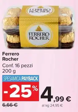 Carrefour Market Ferrero Rocher offerta