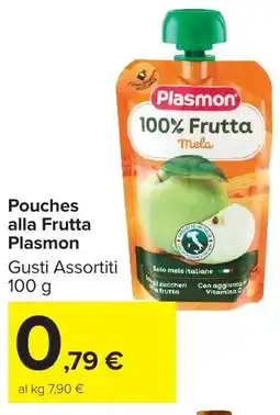 Carrefour Market Pouches alla Frutta Plasmon offerta