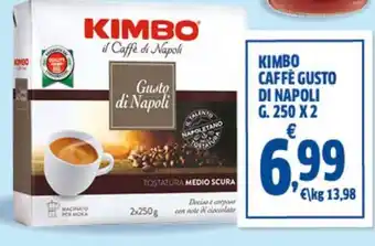 Kimbo caffè gusto di napoli