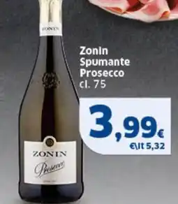 Sigma Zonin Spumante Prosecco offerta