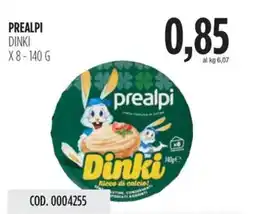 Carico Cash & Carry Prealpi dinki x8 offerta