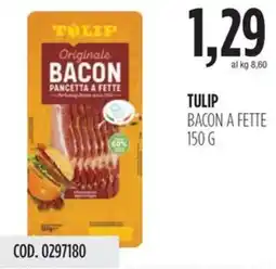 Carico Cash & Carry Tulip bacon a fette offerta