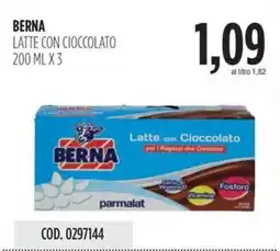 Carico Cash & Carry Berna latte con cioccolato offerta