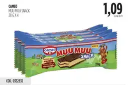 Carico Cash & Carry Cameo muu muu snack offerta