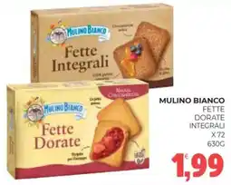 Eté Mulino bianco fette dorate integrali offerta
