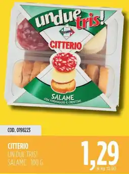Carico Cash & Carry Citterio un due tris! salame offerta