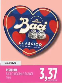 Carico Cash & Carry Perugina baci cuoricini elegance offerta