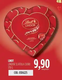 Carico Cash & Carry Lindt lindor scatola cuori offerta