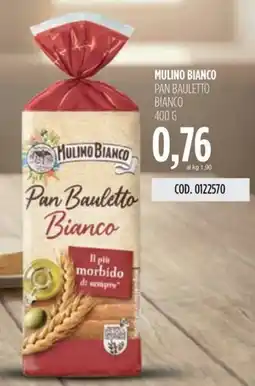 Carico Cash & Carry Mulino bianco pan bauletto bianco offerta