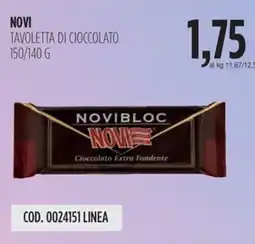 Carico Cash & Carry Novi tavoletta di cioccolato offerta
