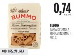 Carico Cash & Carry Rummo pasta di semola offerta