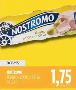 Carico Cash & Carry Nostromo tonno all'olio di oliva offerta