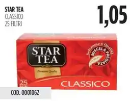 Carico Cash & Carry Star tea classico 25 filtri offerta