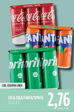 Carico Cash & Carry Coca cola/fanta/sprite offerta