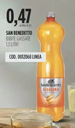 Carico Cash & Carry San benedetto bibite gassate offerta