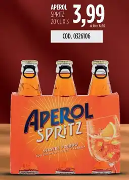 Carico Cash & Carry Aperol spritz offerta