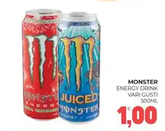 Eté Monster energy drink offerta