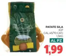 Eté Patate sila igp offerta