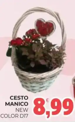 Eté Cesto manico new color d17 offerta