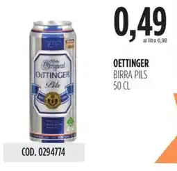 Carico Cash & Carry Oettinger birra pils offerta