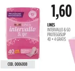 Carico Cash & Carry Lines intervallo & go proteggislip offerta