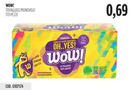 Carico Cash & Carry Wow! tovaglioli monovelo 170 pezzi offerta