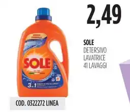 Carico Cash & Carry Sole detersivo lavatrice offerta