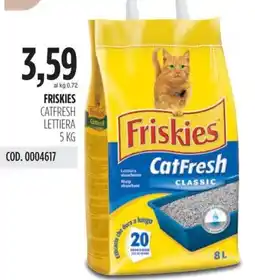 Carico Cash & Carry Friskies catfresh lettiera offerta