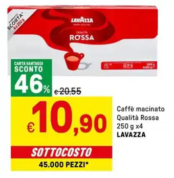 Caffè macinato Qualità Rossa LAVAZZA