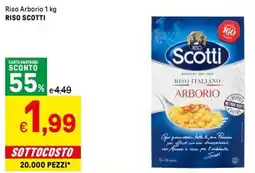Iper La Grande Riso Arborio RISO SCOTTI offerta