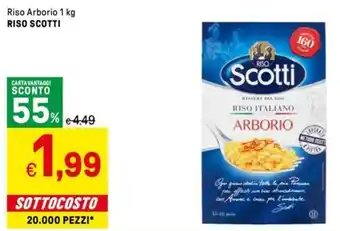 Iper La Grande Riso Arborio RISO SCOTTI offerta