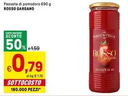 Iper La Grande Passata di pomodoro ROSSO GARGANO offerta