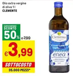 Iper La Grande Olio extra vergine di oliva CLEMENTE offerta