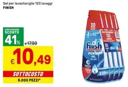 Iper La Grande Gel per lavastoviglie FINISH offerta