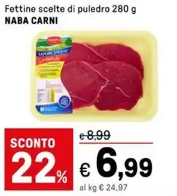 Iper La Grande Fettine scelte di puledro NABA CARNI offerta