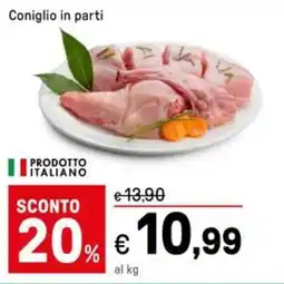 Iper La Grande Coniglio in parti offerta