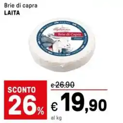 Iper La Grande Brie di capra LAITA offerta