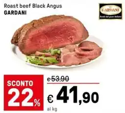 Iper La Grande Roast beef Black Angus GARDANI offerta