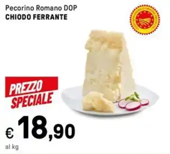 Iper La Grande Pecorino Romano DOP CHIODO FERRANTE offerta