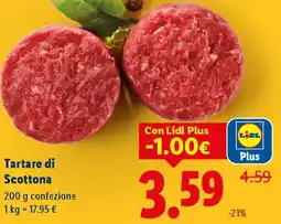 Lidl Tartare di Scottona offerta