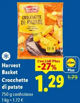 Lidl Harvest Basket Crocchette di patate offerta