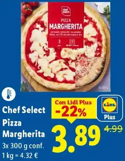 Lidl Chef Select Pizza Margherita offerta