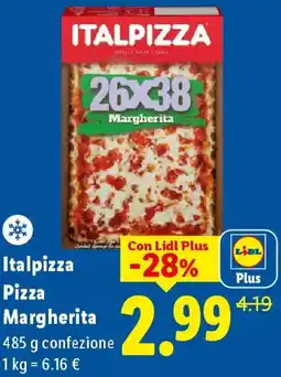 Lidl Italpizza Pizza Margherita offerta