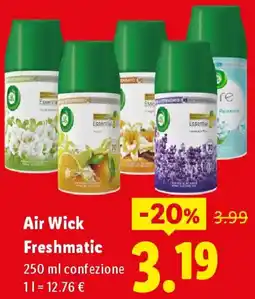 Lidl Air Wick Freshmatic offerta