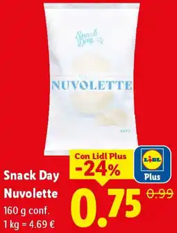 Lidl Snack Day Nuvolette offerta