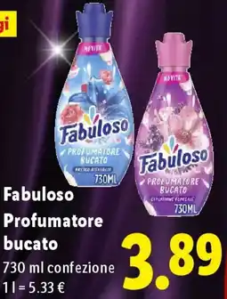 Lidl Fabuloso Profumatore bucato offerta