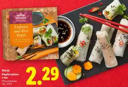 Lidl Vitasia Sfoglie tapioca e riso offerta