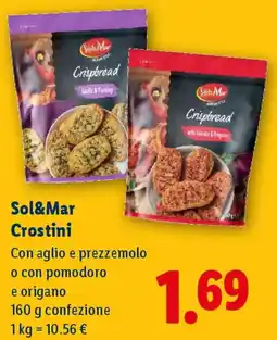 Lidl Sol&Mar Crostini offerta