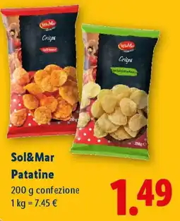 Lidl Sol&Mar Patatine offerta