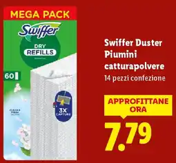 Lidl Swiffer Duster Piumini catturapolvere offerta